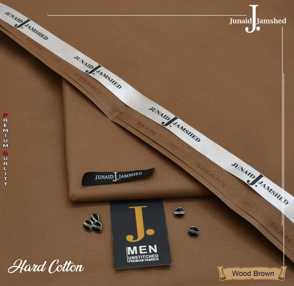 Men’s Unstitched Cotton Plain Suit